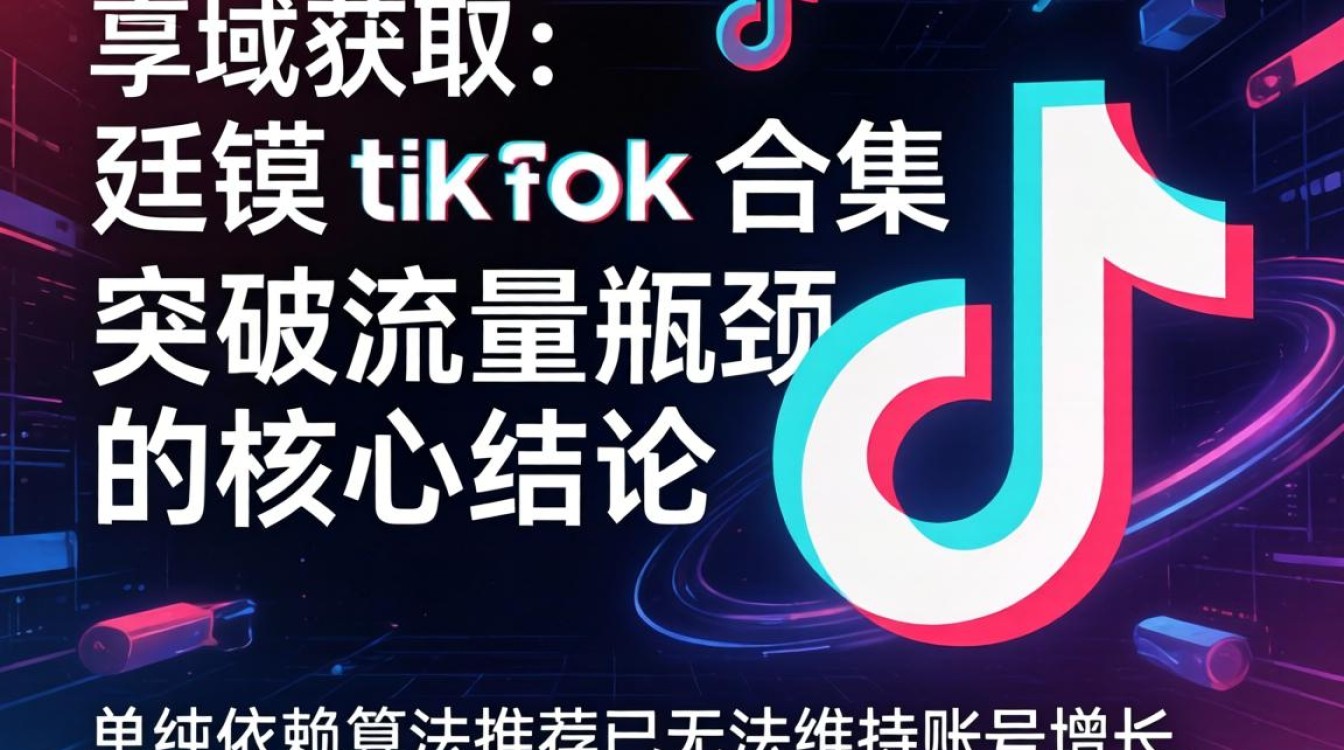 公域获取具廷谟tiktok合集突破流量瓶颈