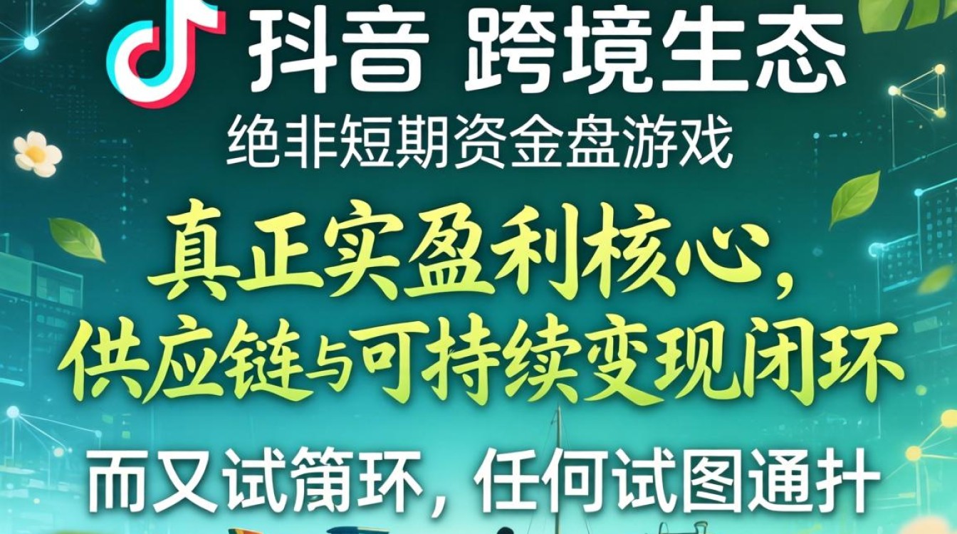 TikTok 上的资金盘跨境运营从入门到进阶