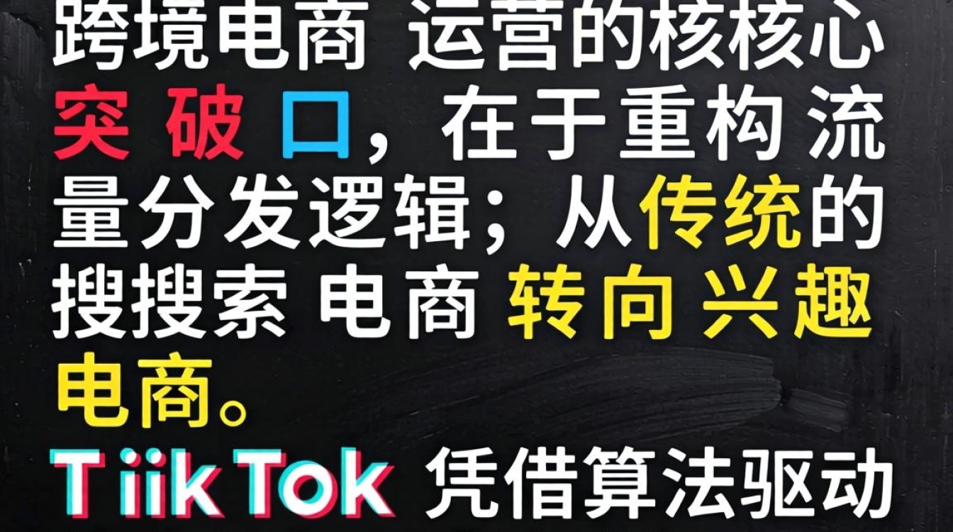 跨境电商选TikTok机制揭秘