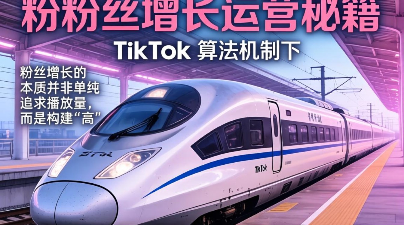 TikTok 里的高铁粉丝增长运营秘籍