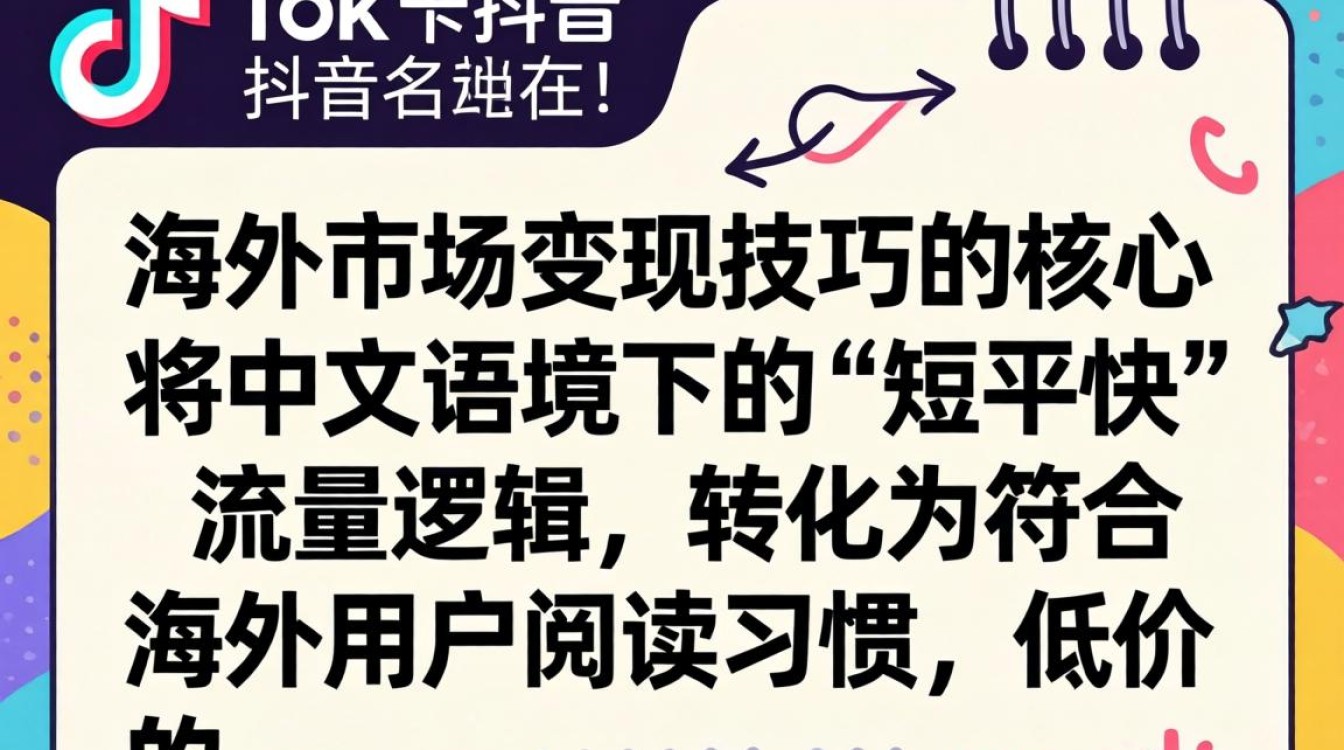 TikTok 发抖音配文怎么变现