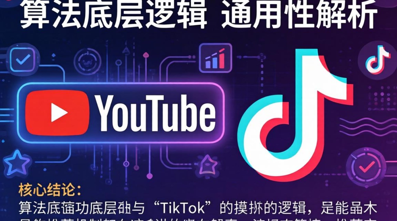 YouTube 万能底座 TikTok 算法推荐机制解析