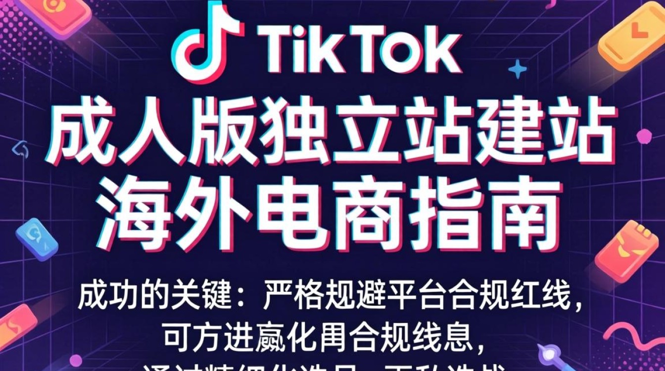 TikTok 成人版独立站怎么搭建
