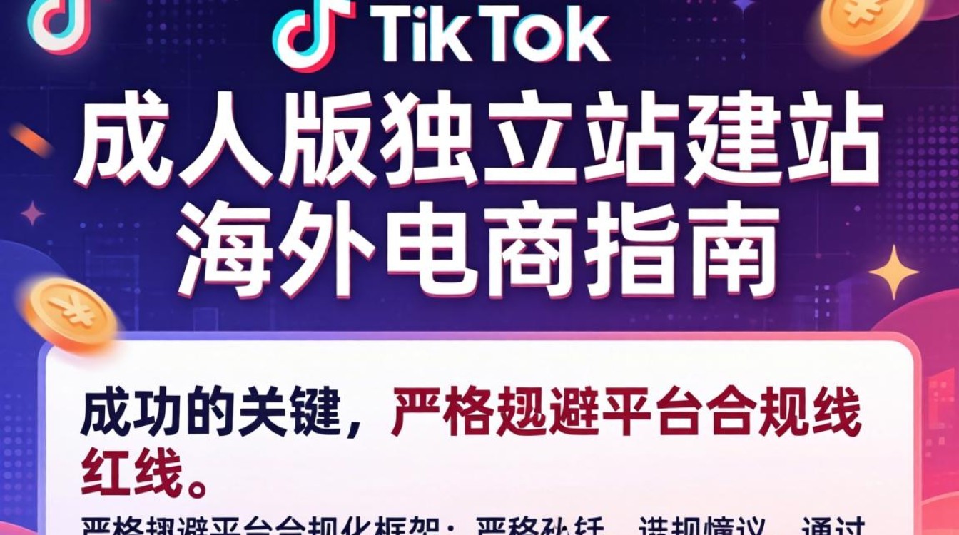TikTok 成人版独立站怎么搭建