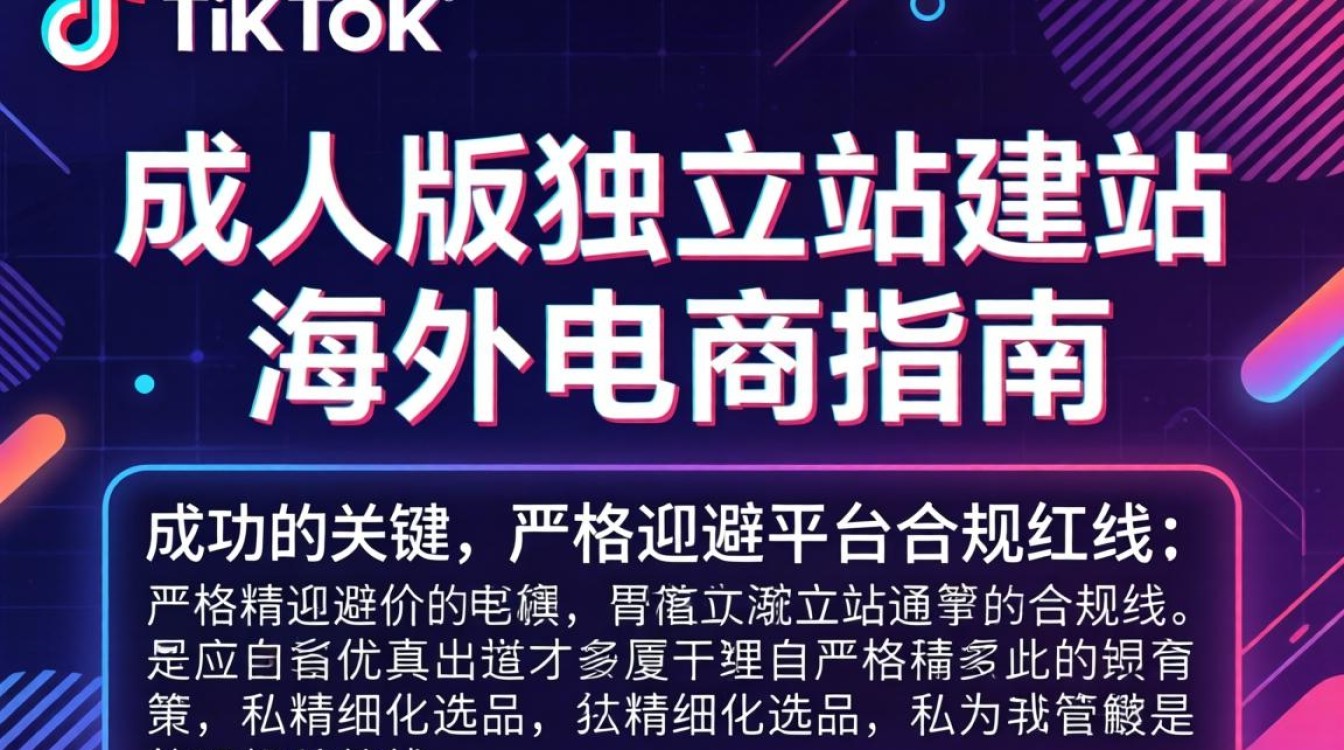 TikTok 成人版独立站怎么搭建