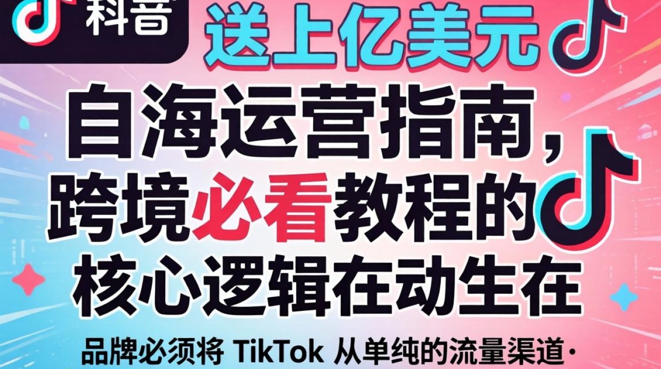 TikTok 送上亿美元出海运营指南