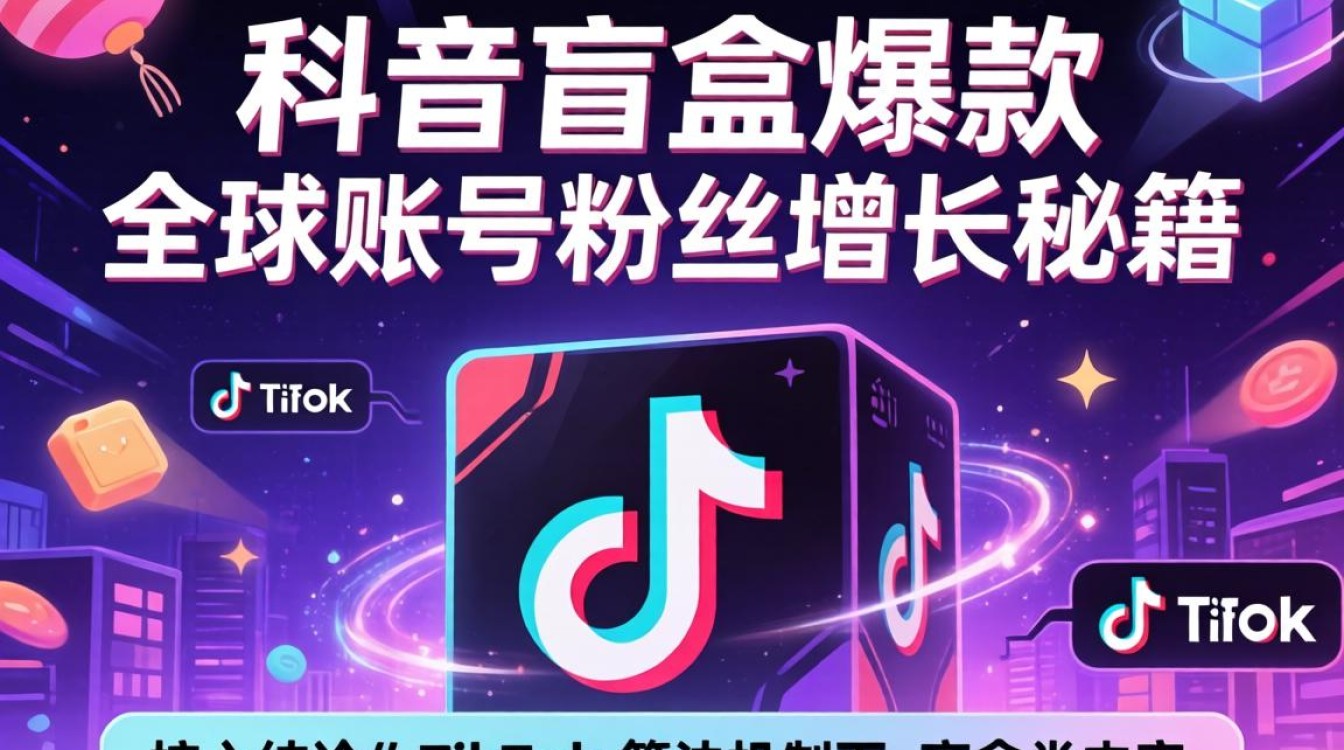 TikTok 盲盒爆款全球账号粉丝增长秘籍