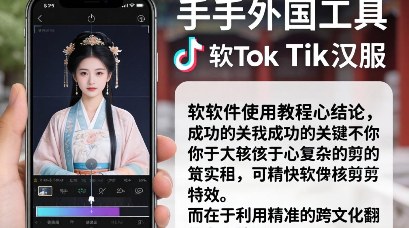 外国人汉服 TikTok 新手工具怎么用