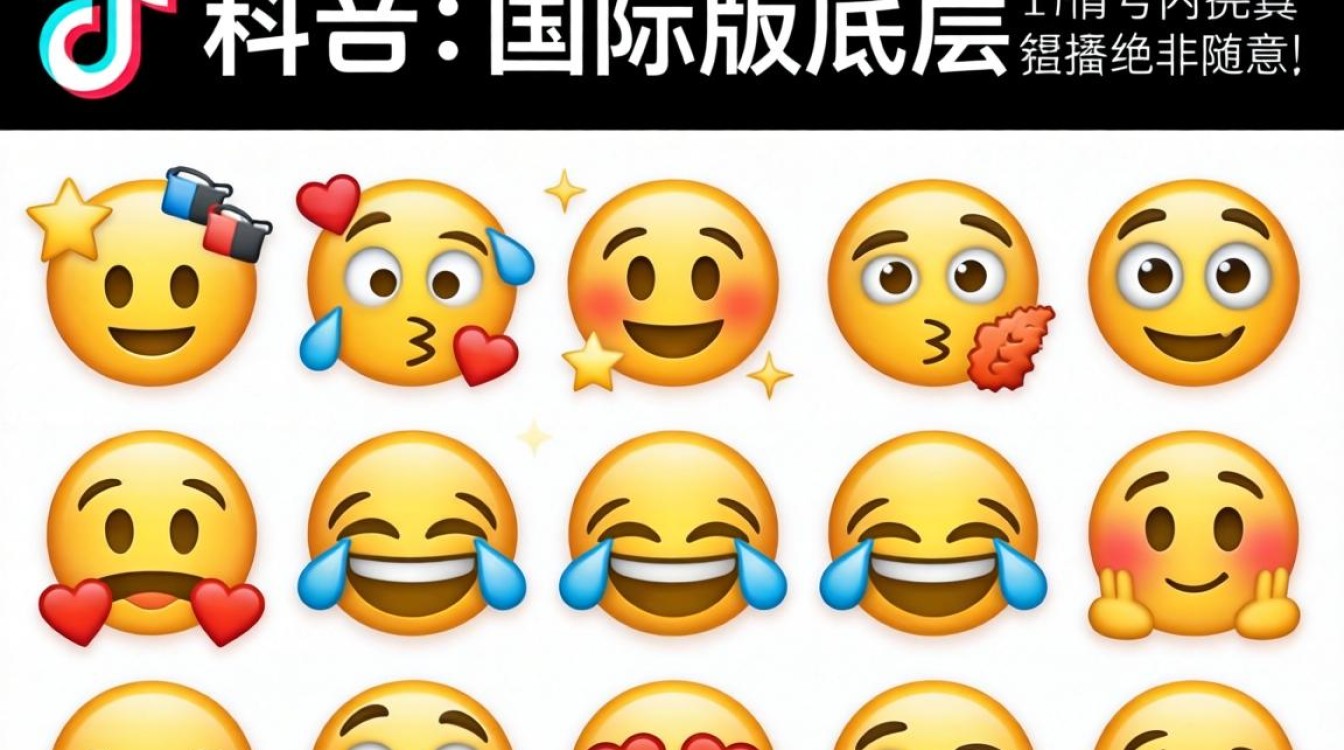 TikTok 表情完整攻略从入门到精通