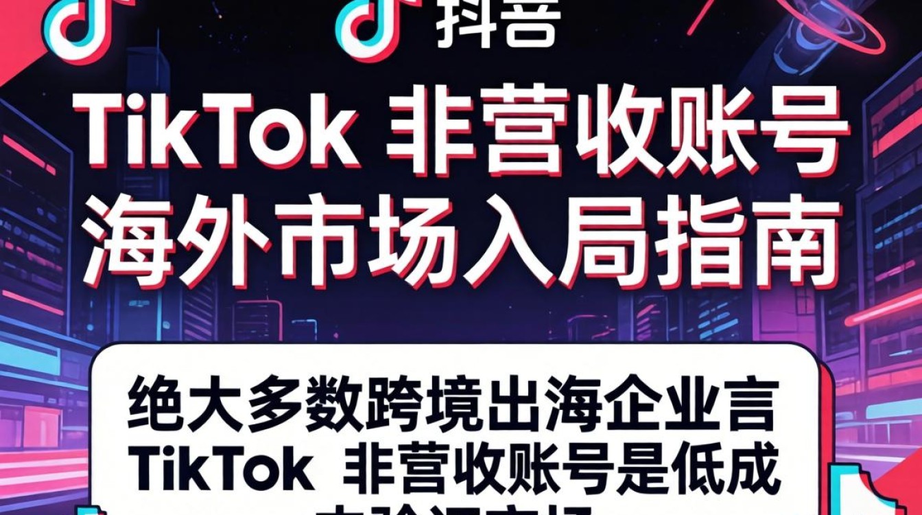 TikTok 非营收账号怎么变现
