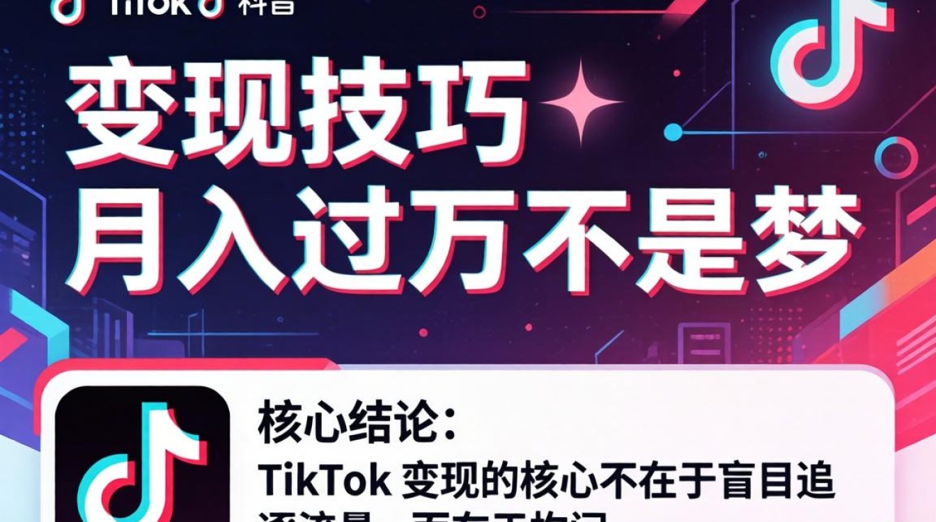 TikTok 发展遇到问题怎么变现