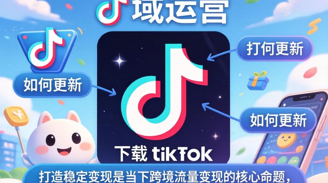 下载 TikTok 后如何更新