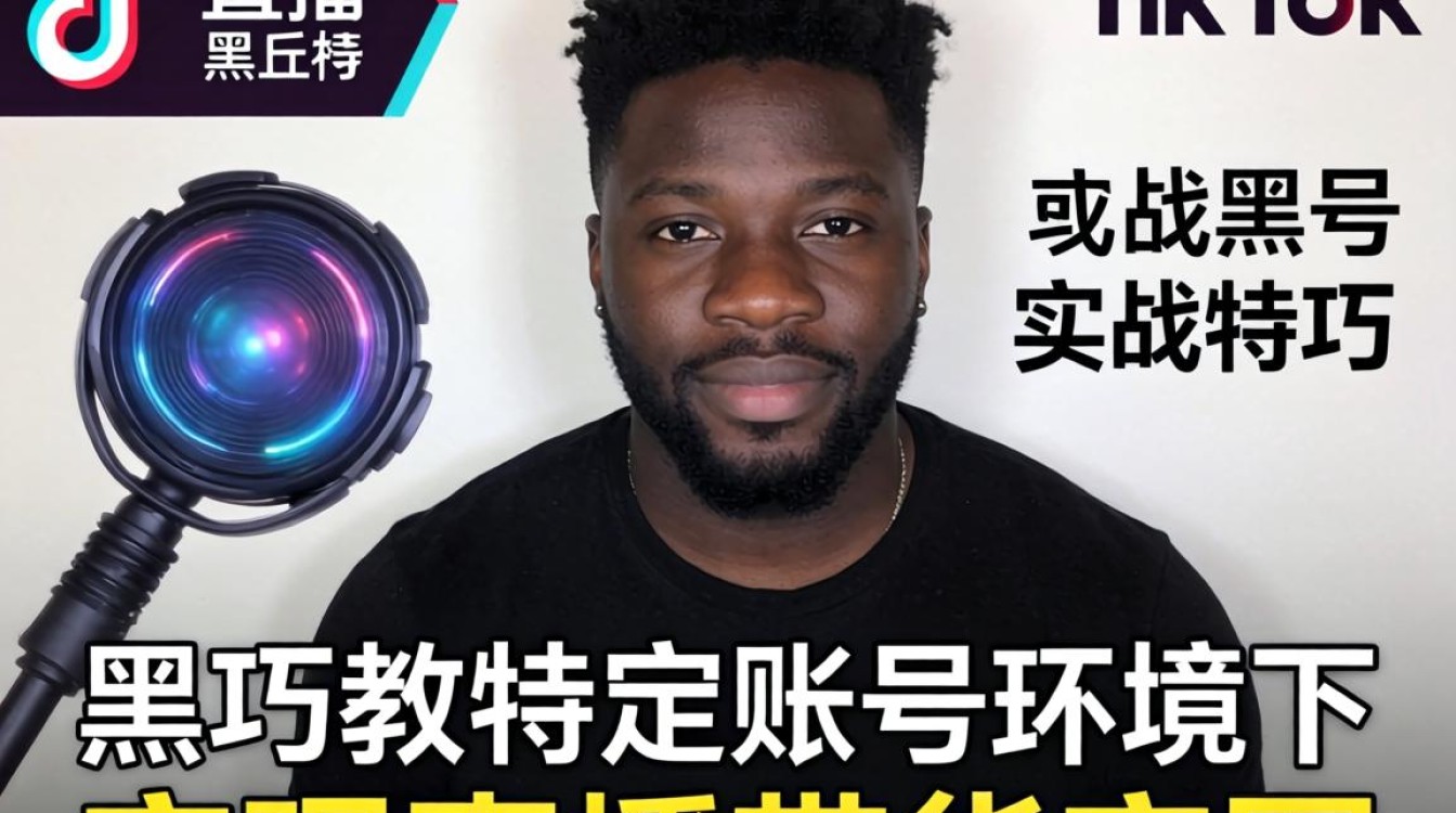 直播带货黑男丘比特 TikTok 实战技巧教程
