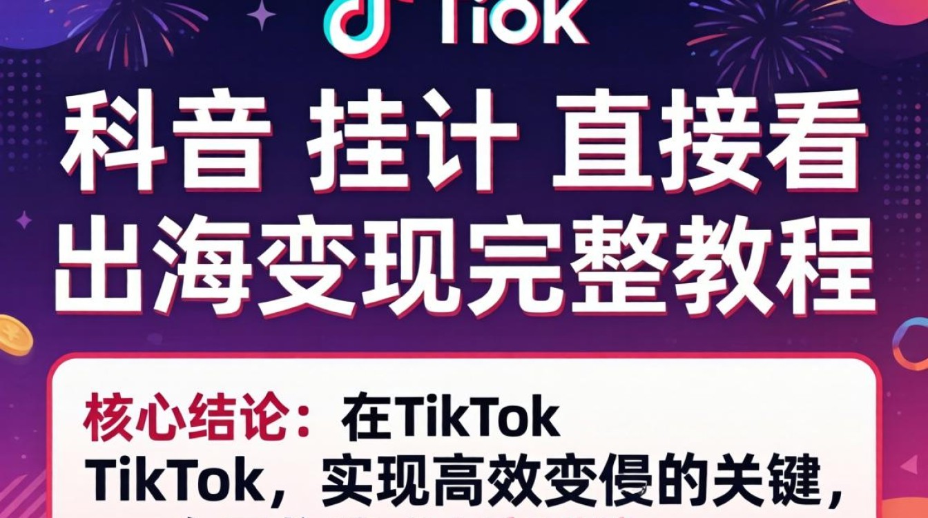 TikTok 如何挂V赚钱