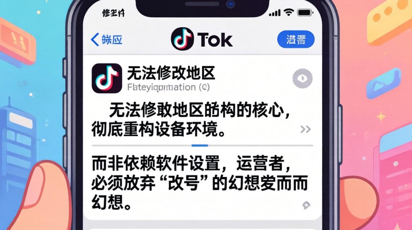 新媒体新版 TikTok 改不了地区怎么办