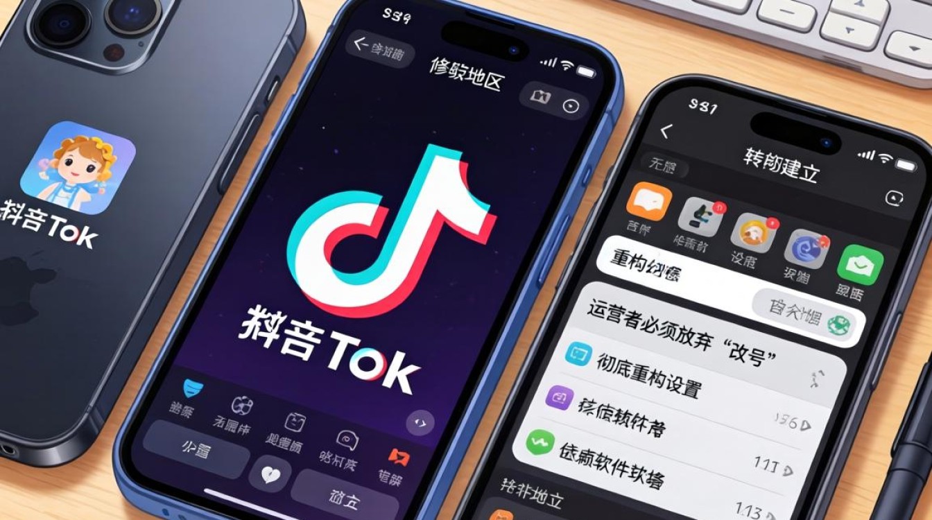 新媒体新版 TikTok 改不了地区怎么办