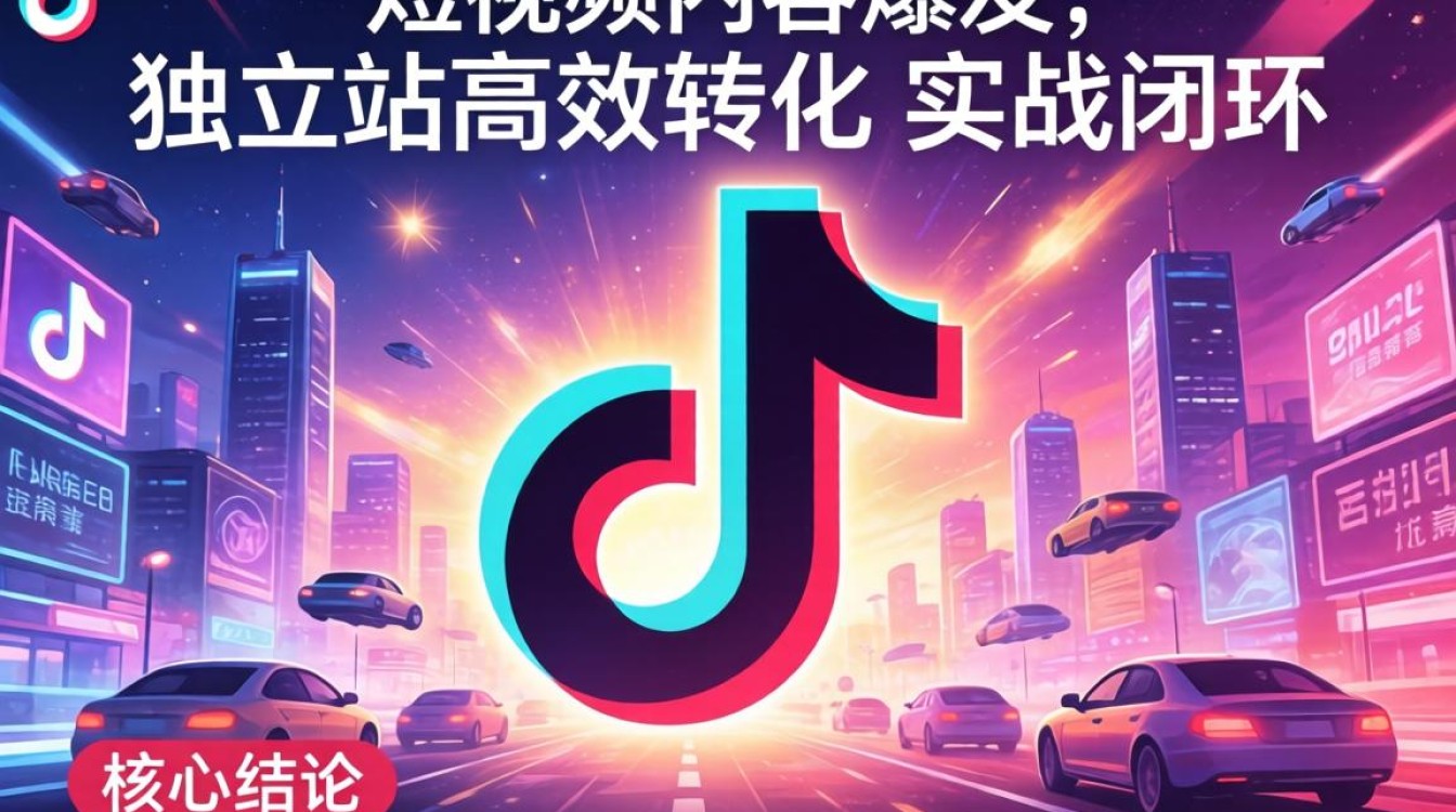 TikTok 小姐姐跳舞在线独立站建站海外电商指南