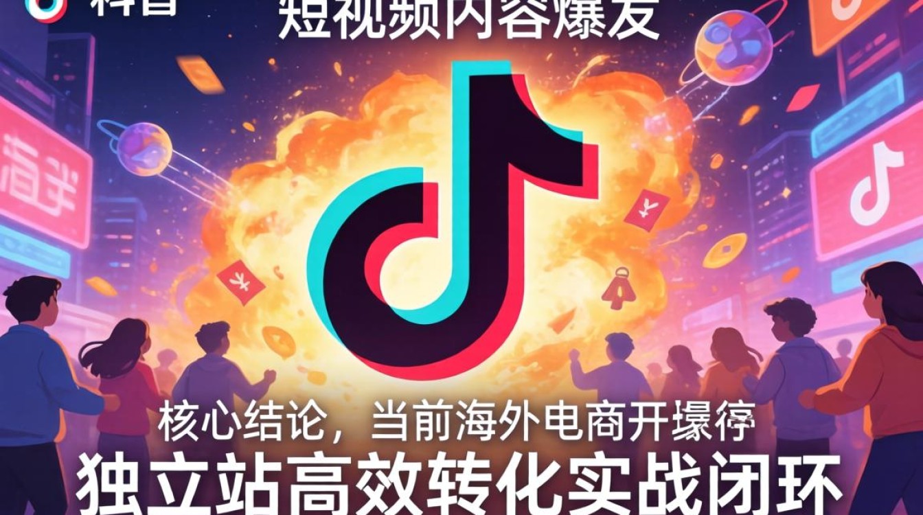 TikTok 小姐姐跳舞在线独立站建站海外电商指南