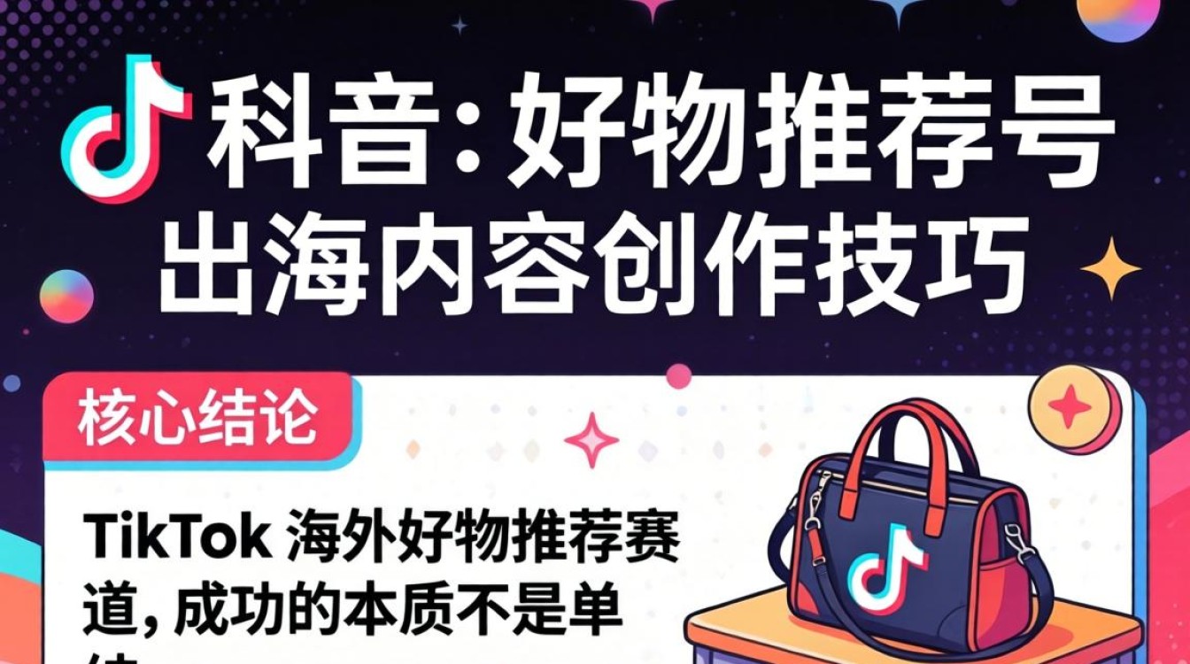 TikTok 好物推荐号 出海内容创作技巧