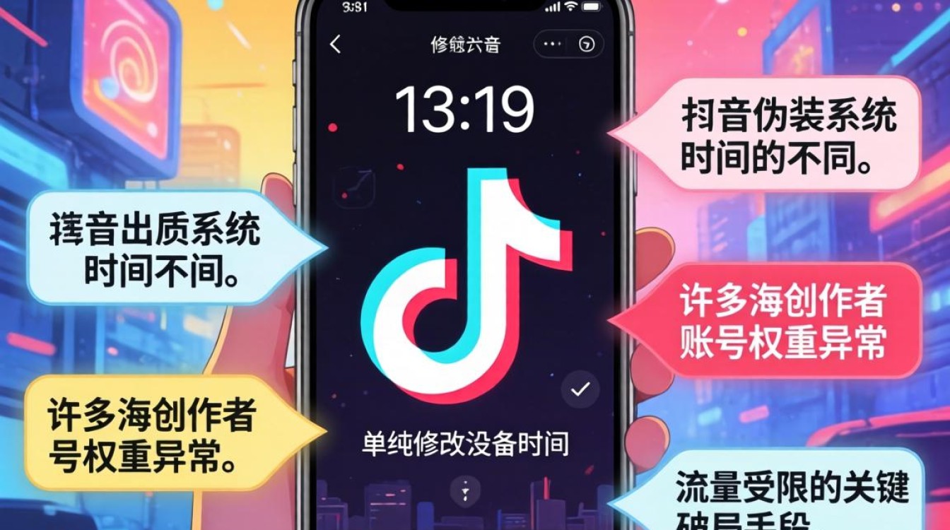 TikTok 伪装系统时间不同怎么办