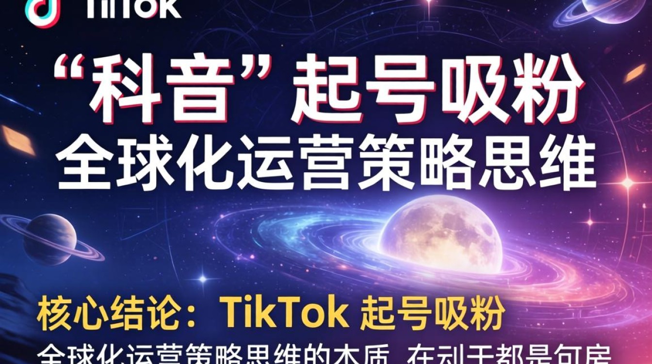 TikTok 起号吸粉 全球化运营策略思维
