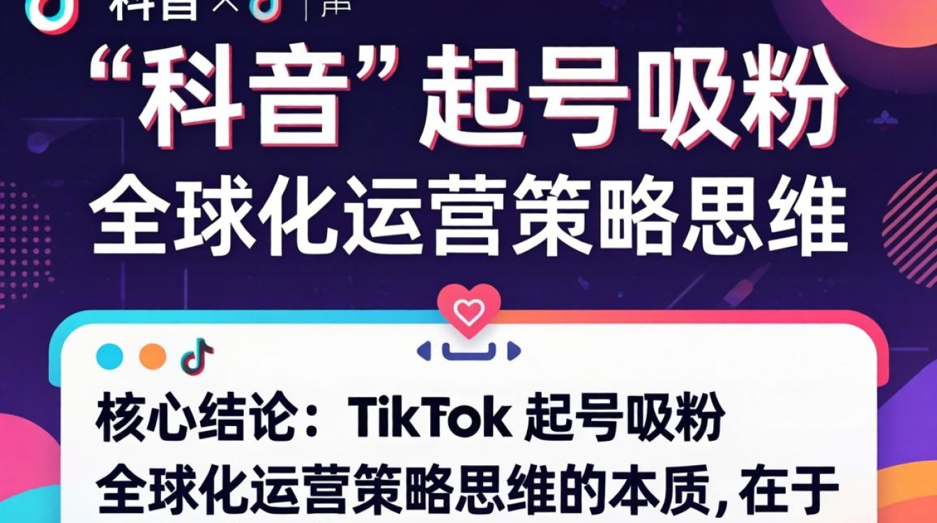 TikTok 起号吸粉 全球化运营策略思维