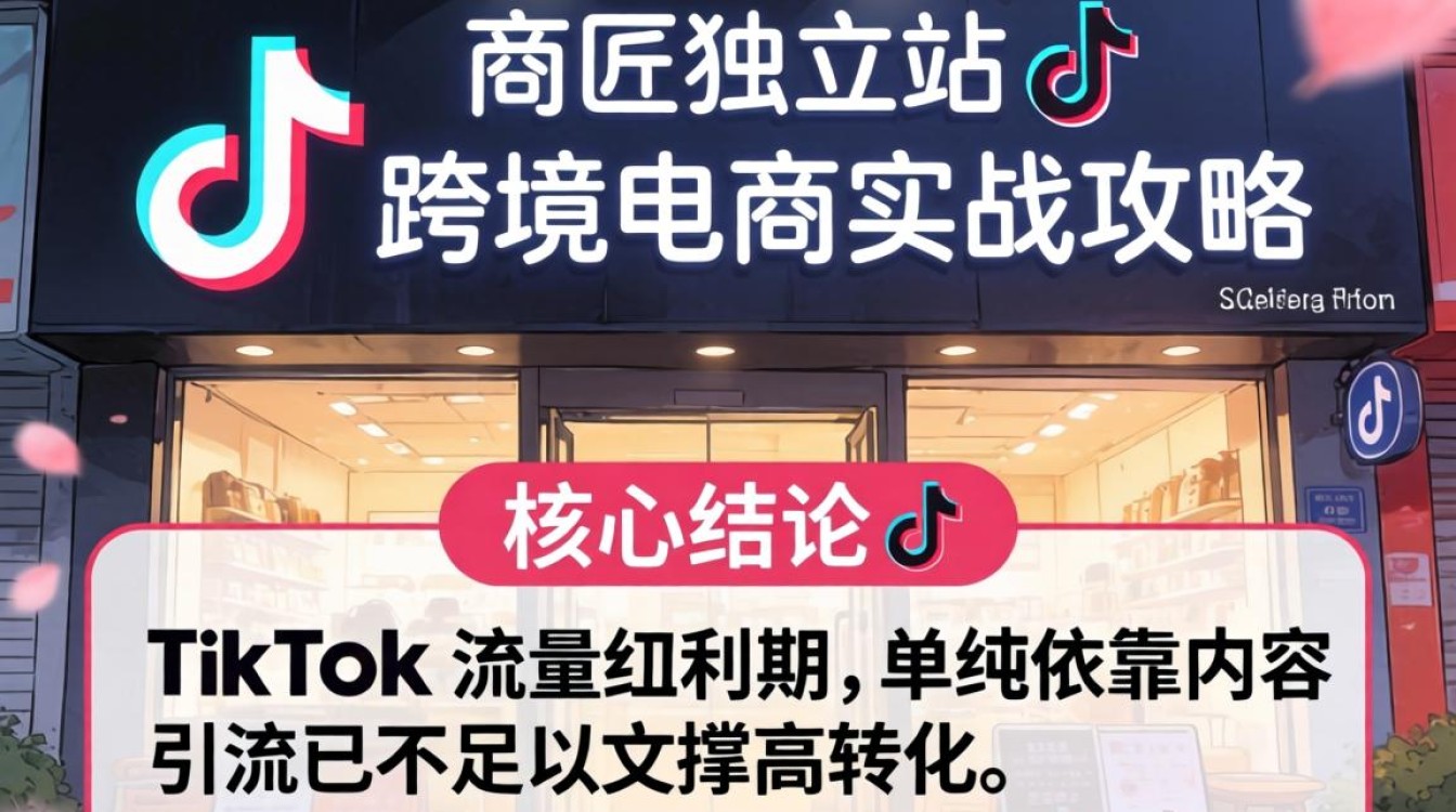 店匠独立站TikTok 跨境电商实战攻略