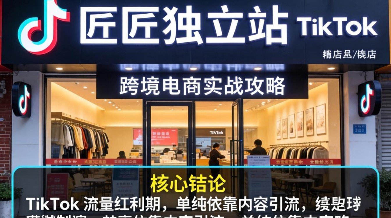 店匠独立站TikTok 跨境电商实战攻略