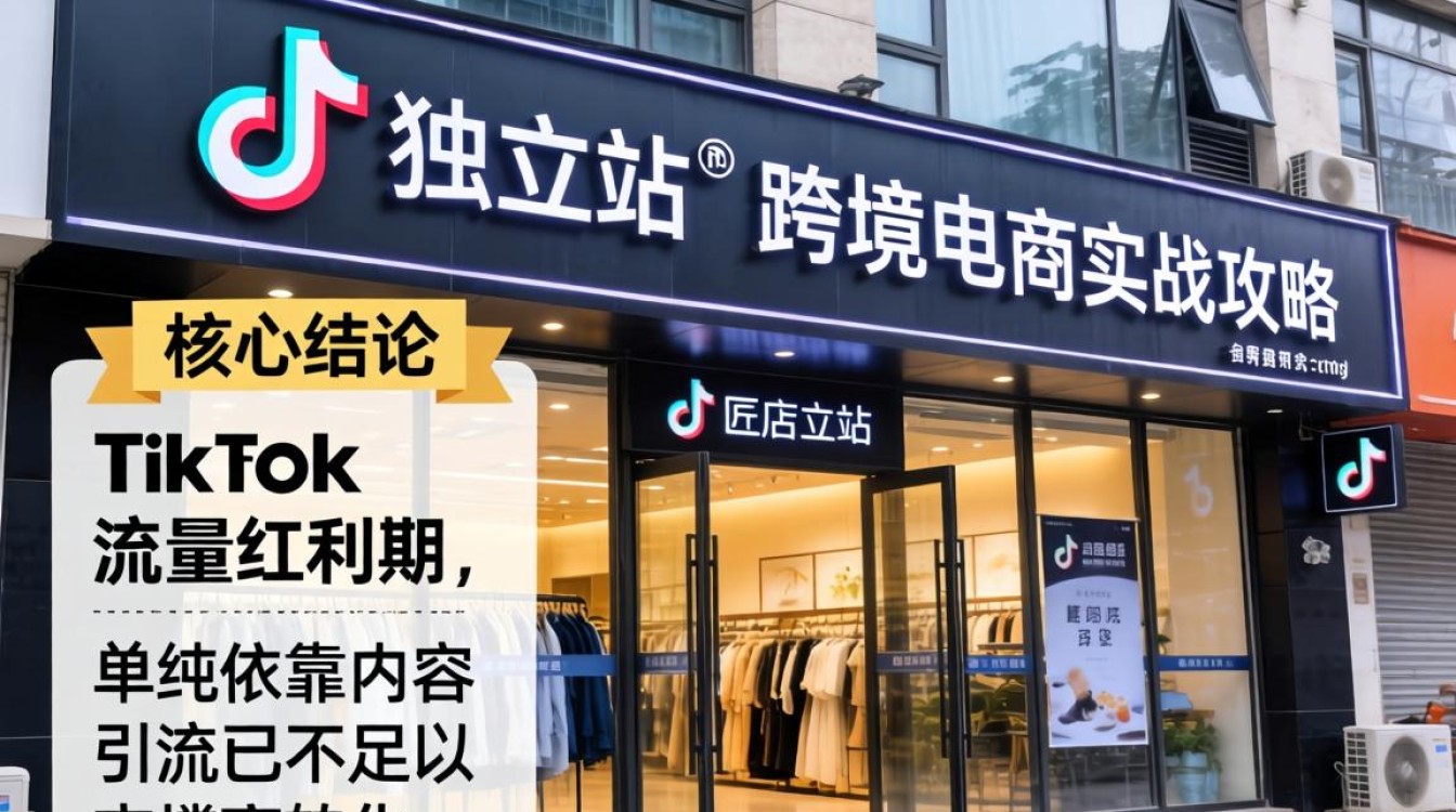 店匠独立站TikTok 跨境电商实战攻略
