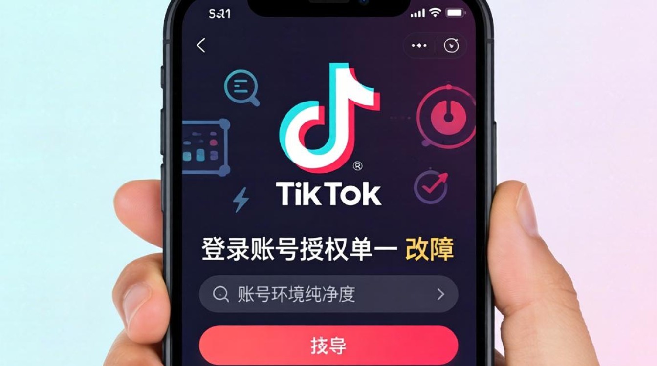 TikTok 登录账号无法授权怎么办