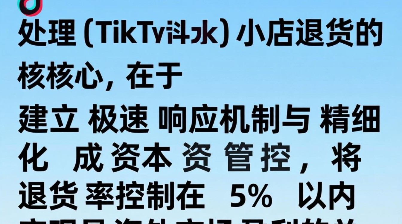 TikTok 小店退货流程及海外变现技巧