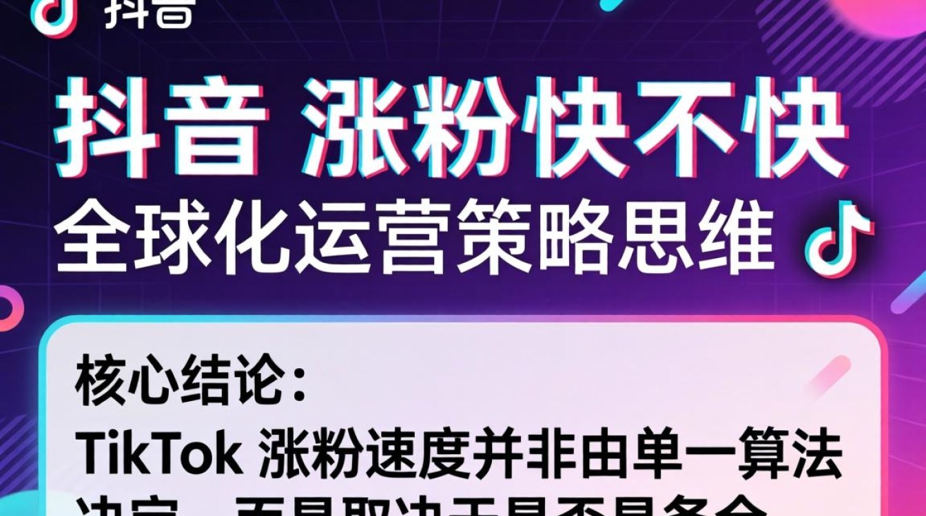 TikTok 涨粉快不快,TikTok 如何快速涨粉,TikTok 全球化运营策略 TikTok 全球化运营策略