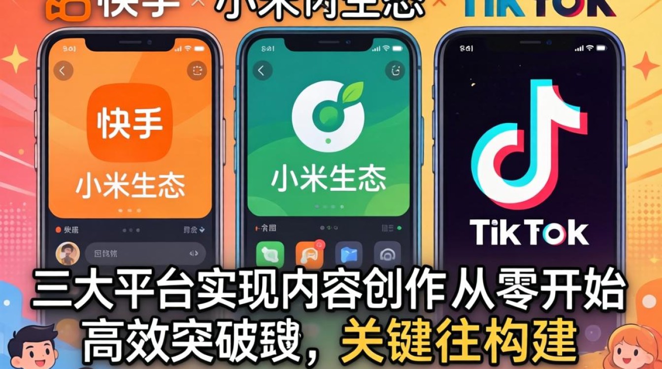 快手小米 TikTok 怎么传视频
