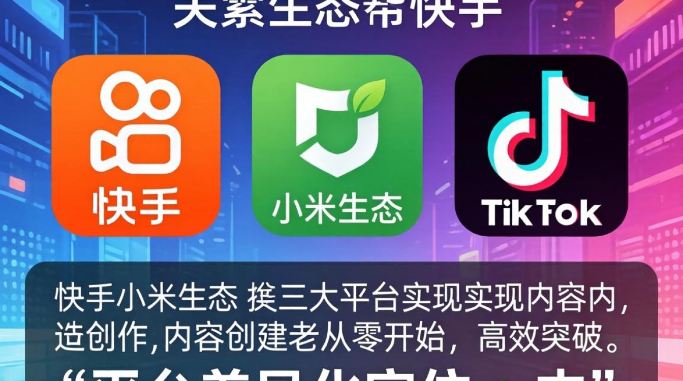 快手小米 TikTok 怎么传视频