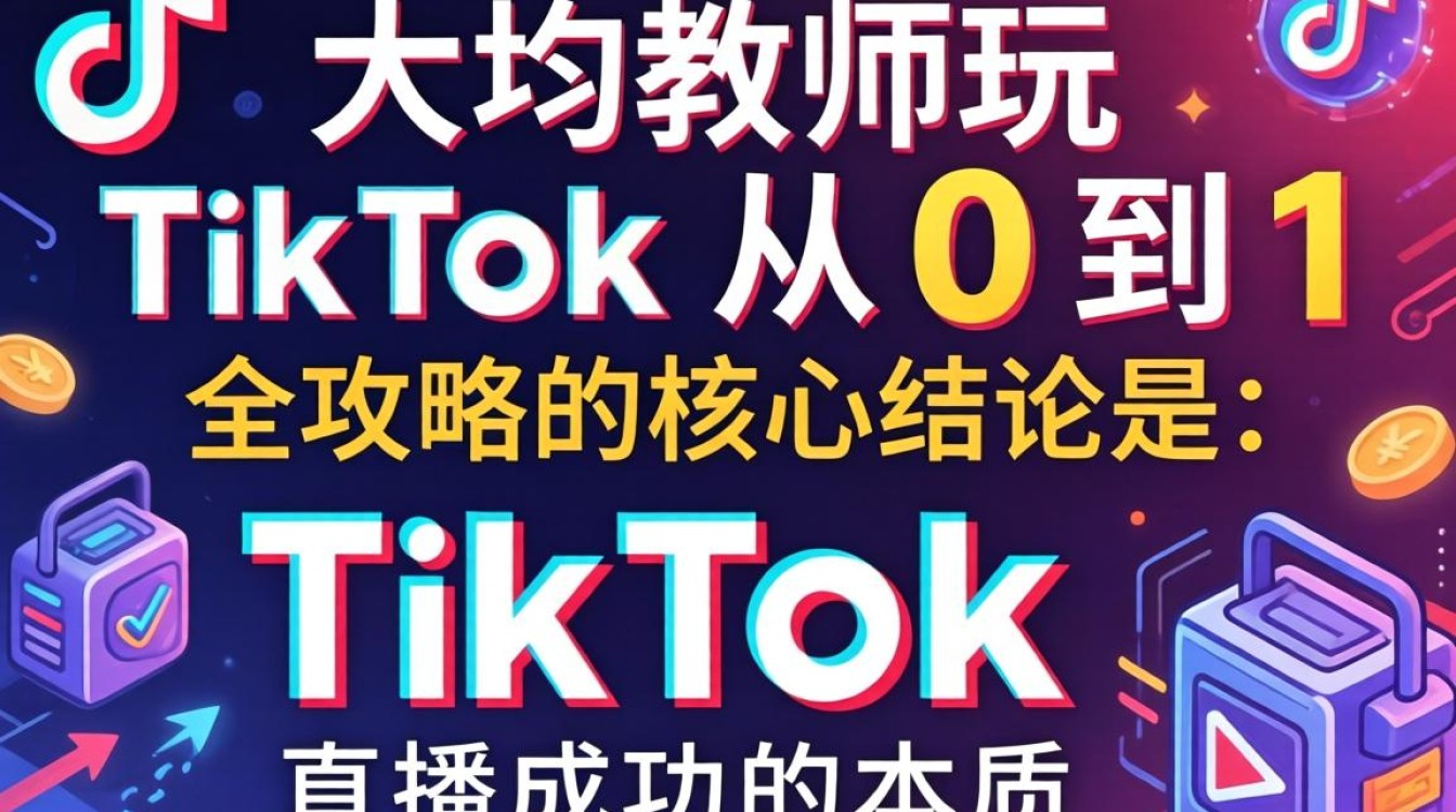直播运营大均教你玩tiktok从0到1全攻略