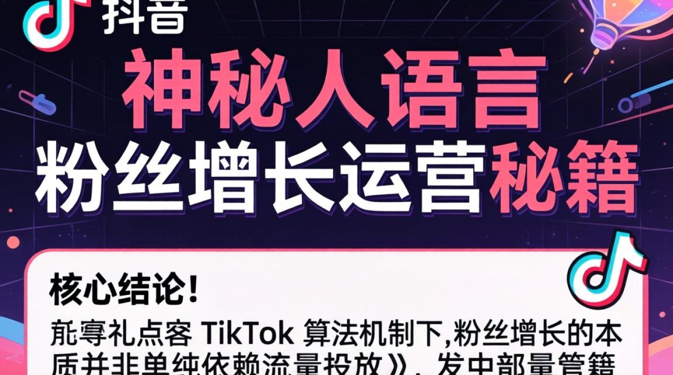 TikTok 神秘人语言是什么