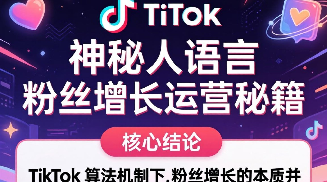 TikTok 神秘人语言是什么