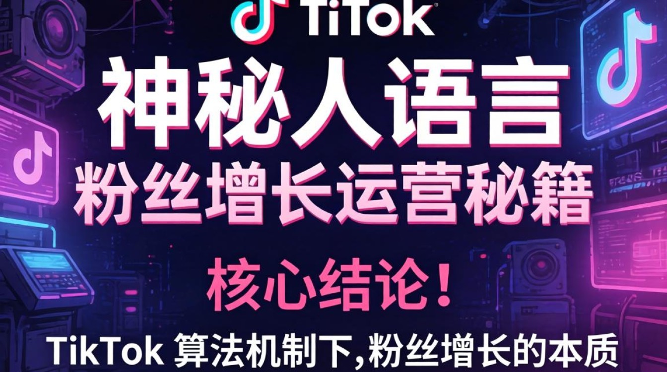 TikTok 神秘人语言是什么