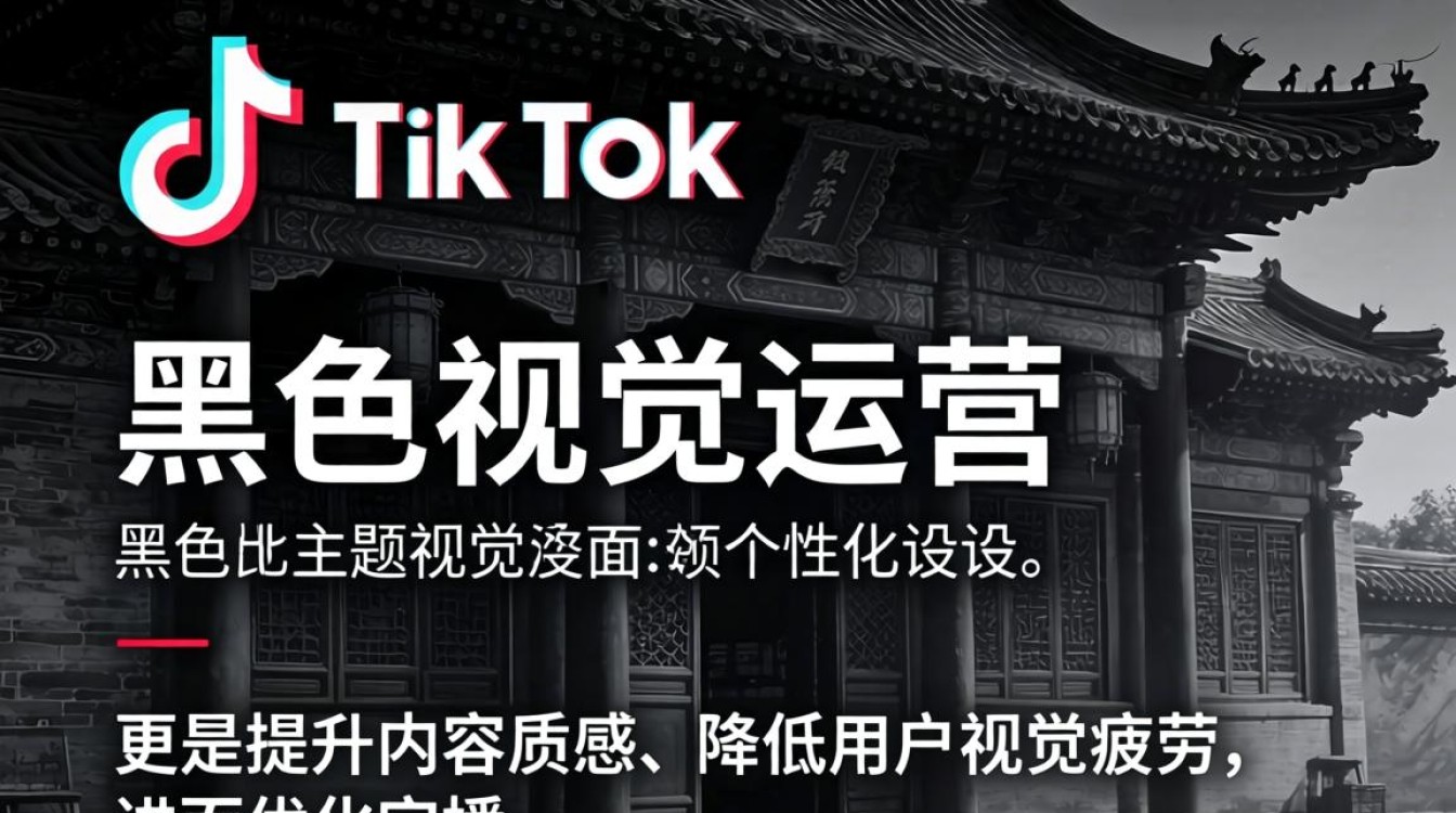 TikTok 怎么设置黑色主题