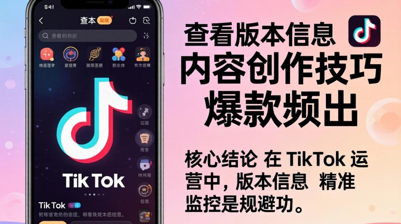 TikTok 怎么查看版本信息