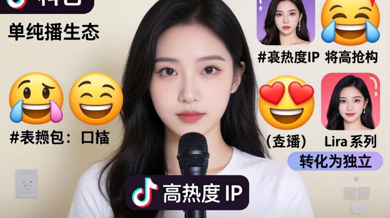 TikTok 直播lisa表情包独立站建站海外电商指南