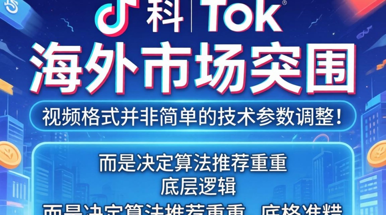 TikTok 发布视频格式要求及海外市场入局指南
