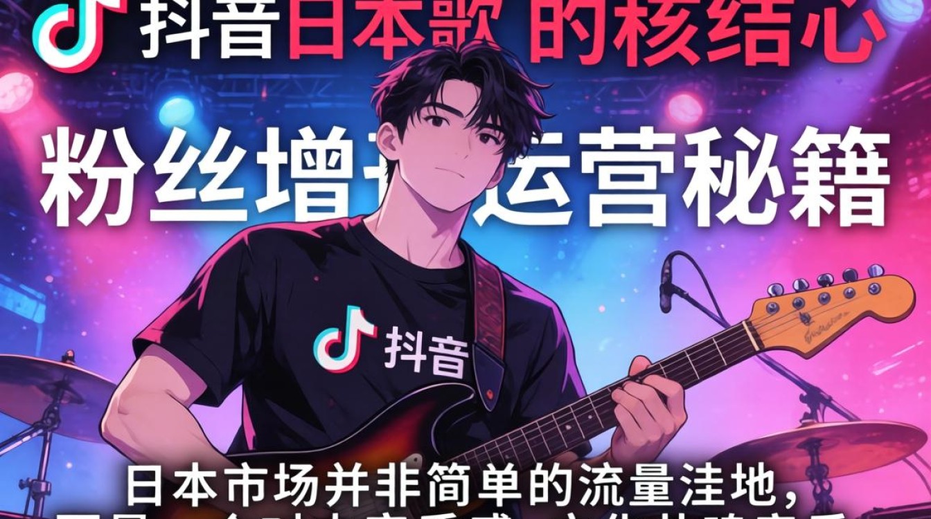 TikTok 抖音日本歌粉丝增长运营秘籍