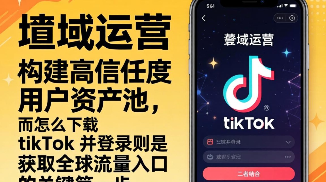 私域运营怎么下载 tiktok 并登录
