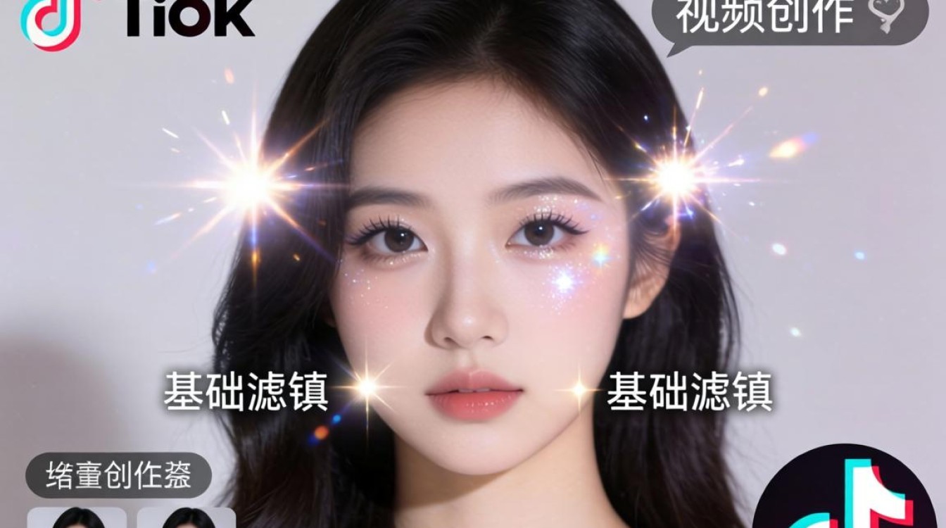 TikTok 如何添加闪光效果