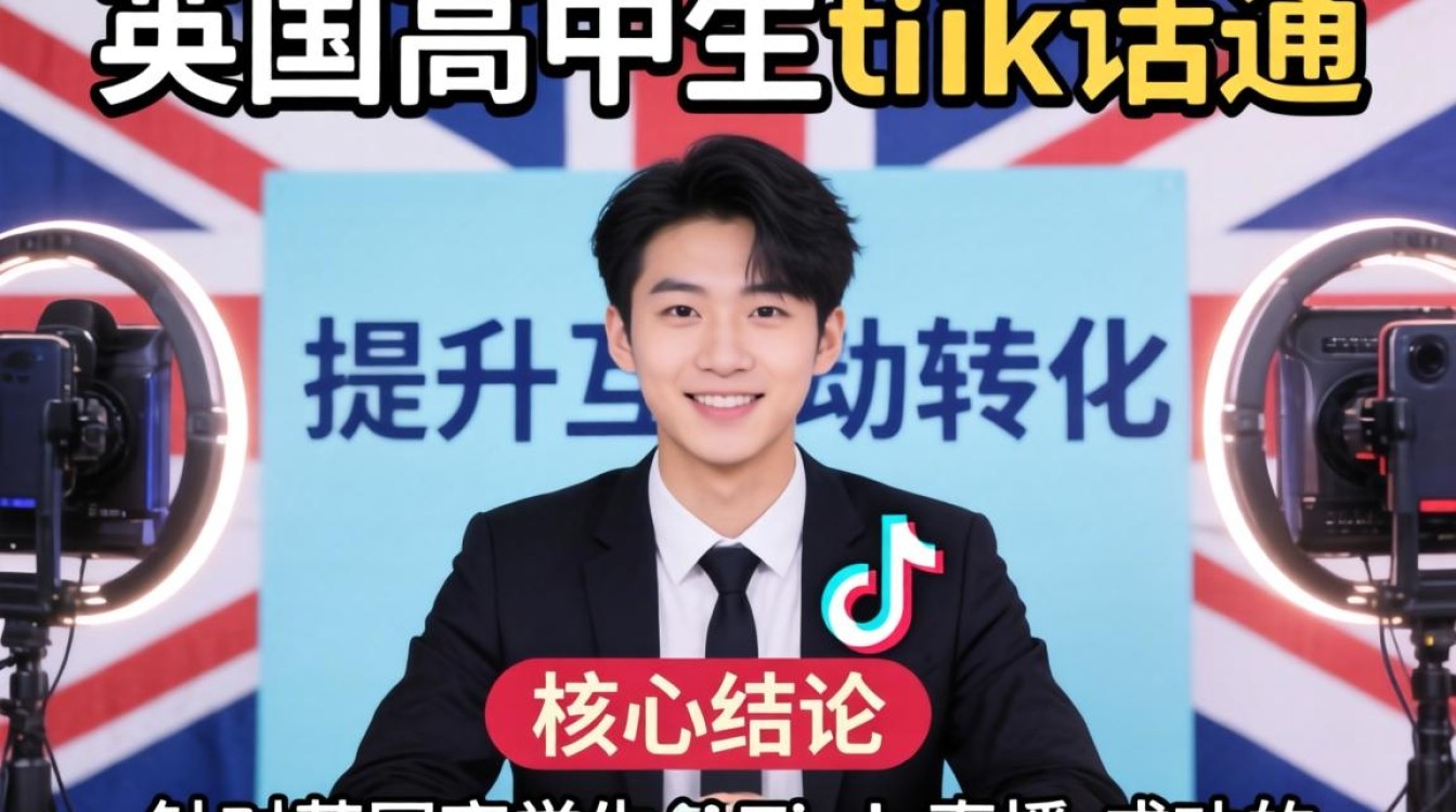 英国高中生 TikTok 直播话术如何提升互动转化