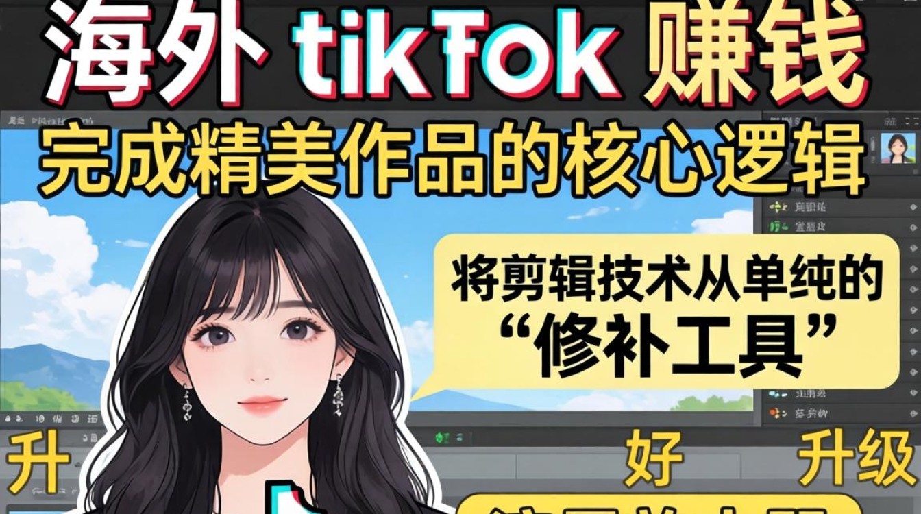 后期处理如何玩转海外 TikTok 赚钱?TikTok 后期处理教程,精美作品变现攻略 后期处理如何玩转海外 TikTok 赚钱