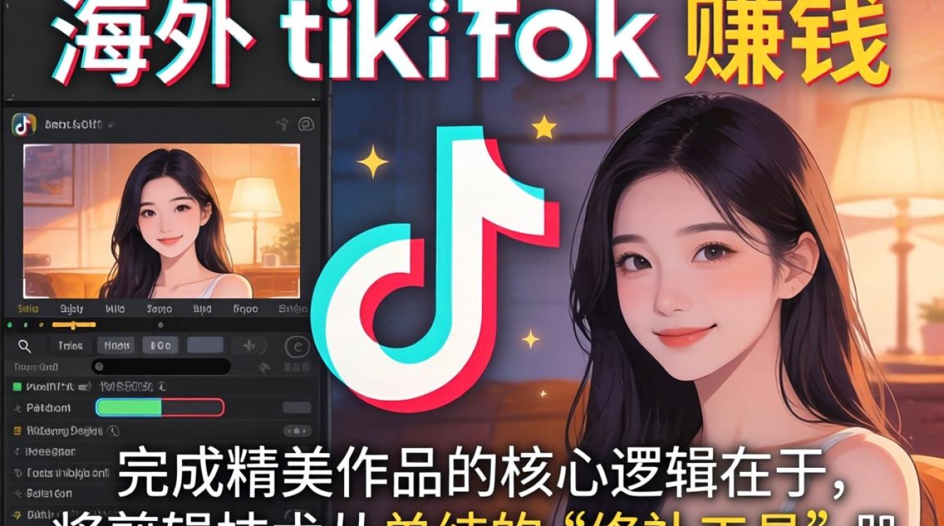 后期处理如何玩转海外 TikTok 赚钱?TikTok 后期处理教程,精美作品变现攻略 后期处理如何玩转海外 TikTok 赚钱