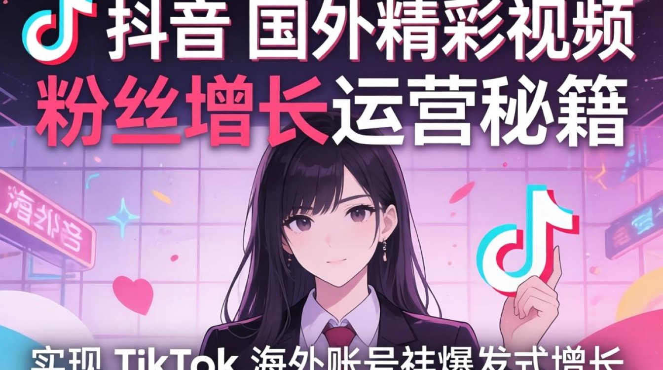 TikTok 国外精彩视频 粉丝增长运营秘籍