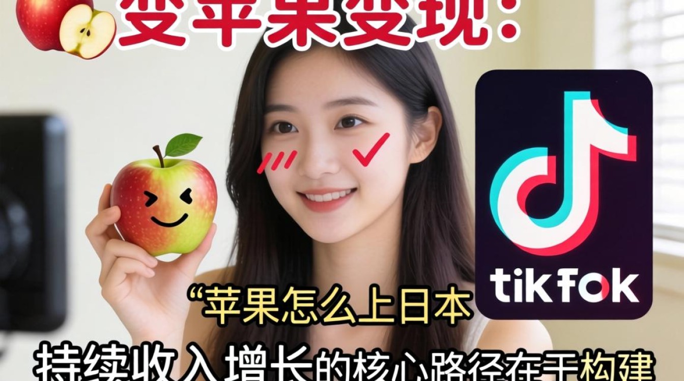 苹果怎么上日本 TikTok 直播变现